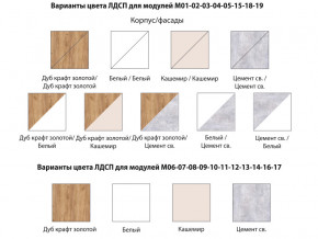 Детская Осло Дуб крафт золотой-Цемент светлый ручка торцевая в Кусе - kusa.magazinmebel.ru | фото - изображение 2