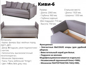 Диван Киви-6 ВМ в Кусе - kusa.magazinmebel.ru | фото - изображение 2