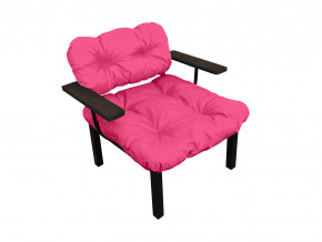 Кресло Дачное розовая подушка в Кусе - kusa.magazinmebel.ru | фото