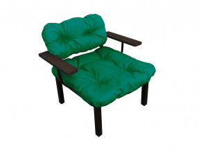 Кресло Дачное зелёная подушка в Кусе - kusa.magazinmebel.ru | фото