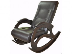 Кресло-качалка К 5/3 коричневое в Кусе - kusa.magazinmebel.ru | фото