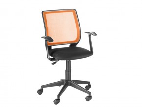Кресло офисное Эксперт Т-эрго черный/оранжевый в Кусе - kusa.magazinmebel.ru | фото