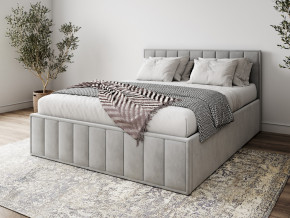 Кровать 1800 Лана серый велюр в Кусе - kusa.magazinmebel.ru | фото