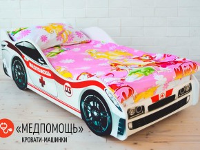 Кровать детская машина Медпомощь в Кусе - kusa.magazinmebel.ru | фото