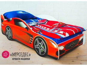 Кровать детская машинка Мерседес в Кусе - kusa.magazinmebel.ru | фото