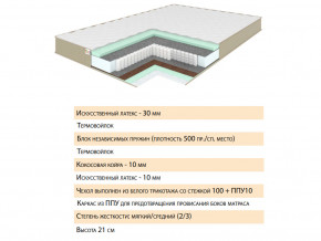 Матрас Тиссая 120х200 в Кусе - kusa.magazinmebel.ru | фото - изображение 2