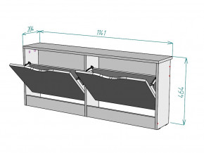 Обувница W101 в Кусе - kusa.magazinmebel.ru | фото - изображение 3