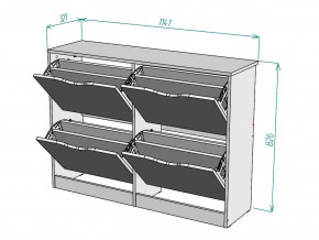 Обувница W48 в Кусе - kusa.magazinmebel.ru | фото - изображение 3