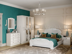 Спальня Александрина белая глянцевая в Кусе - kusa.magazinmebel.ru | фото