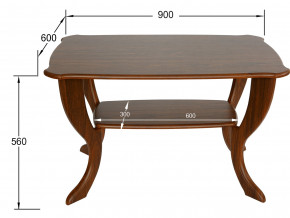Стол журнальный Маэстро СЖ-01 орех в Кусе - kusa.magazinmebel.ru | фото - изображение 2