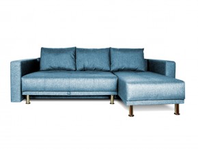 Угловой диван серо-синий с подлокотниками Некст denim в Кусе - kusa.magazinmebel.ru | фото