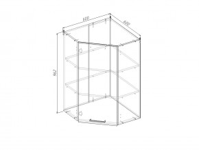 ВУ9 Модуль верхний Угловой МВУ9 в Кусе - kusa.magazinmebel.ru | фото