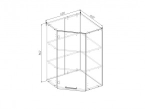 ВУП960 Модуль верхний Угловой МВУ9 в Кусе - kusa.magazinmebel.ru | фото